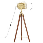 Lioran - Golvlampa massivt mangoträ 97 cm