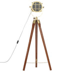 Lioran - Golvlampa massivt mangoträ 97 cm