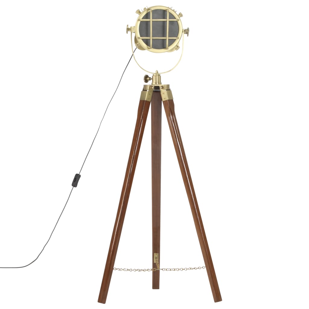 Lioran - Golvlampa massivt mangoträ 97 cm