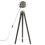 Volira - Golvlampa svart massivt mangoträ 97 cm