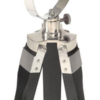 Volira - Golvlampa svart massivt mangoträ 97 cm