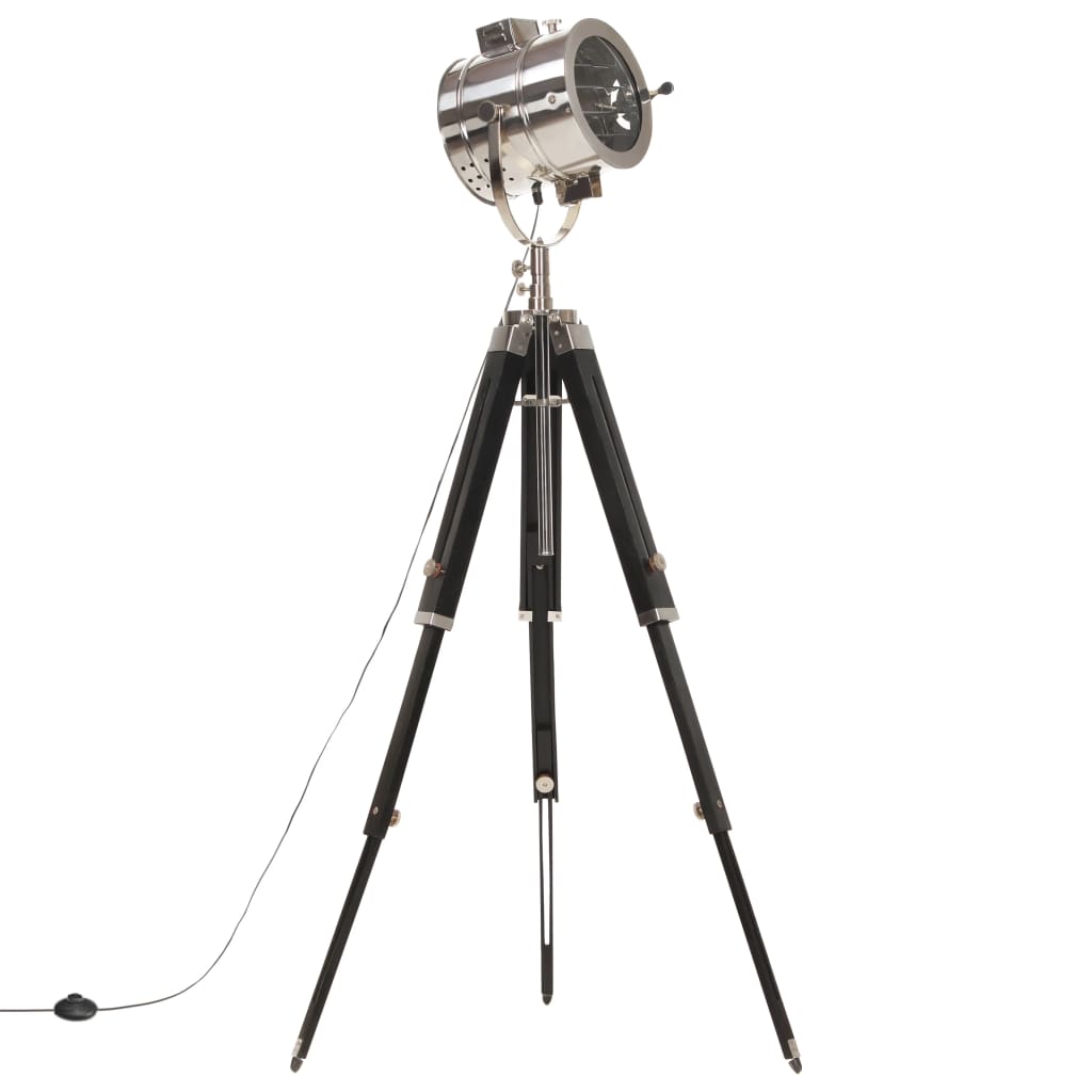 Helora - Golvlampa massivt mangoträ 165 cm