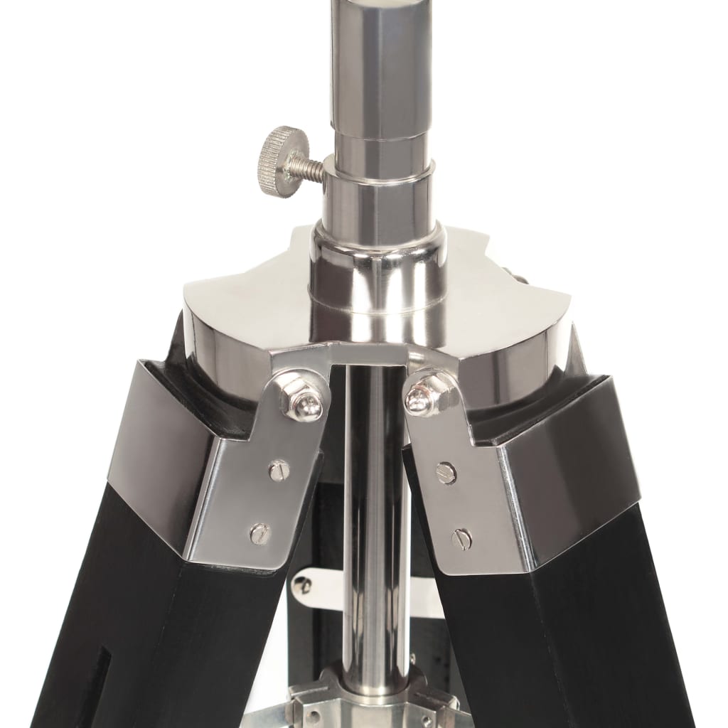 Helora - Golvlampa massivt mangoträ 165 cm