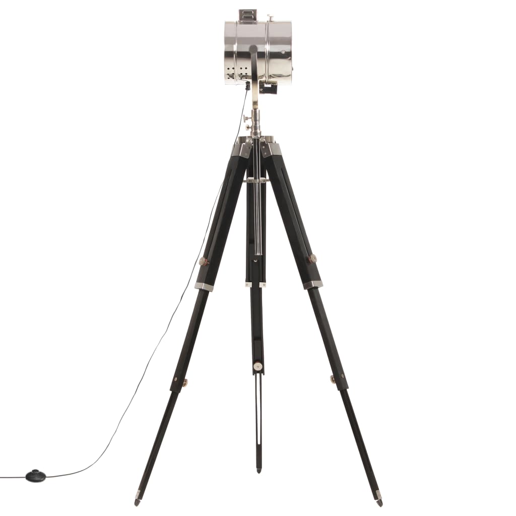 Helora - Golvlampa massivt mangoträ 165 cm