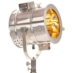 Helora - Golvlampa massivt mangoträ 165 cm