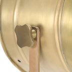 Zelumo - Golvlampa massivt mangoträ 165 cm