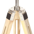 Arlume - Golvlampa massivt mangoträ 140 cm