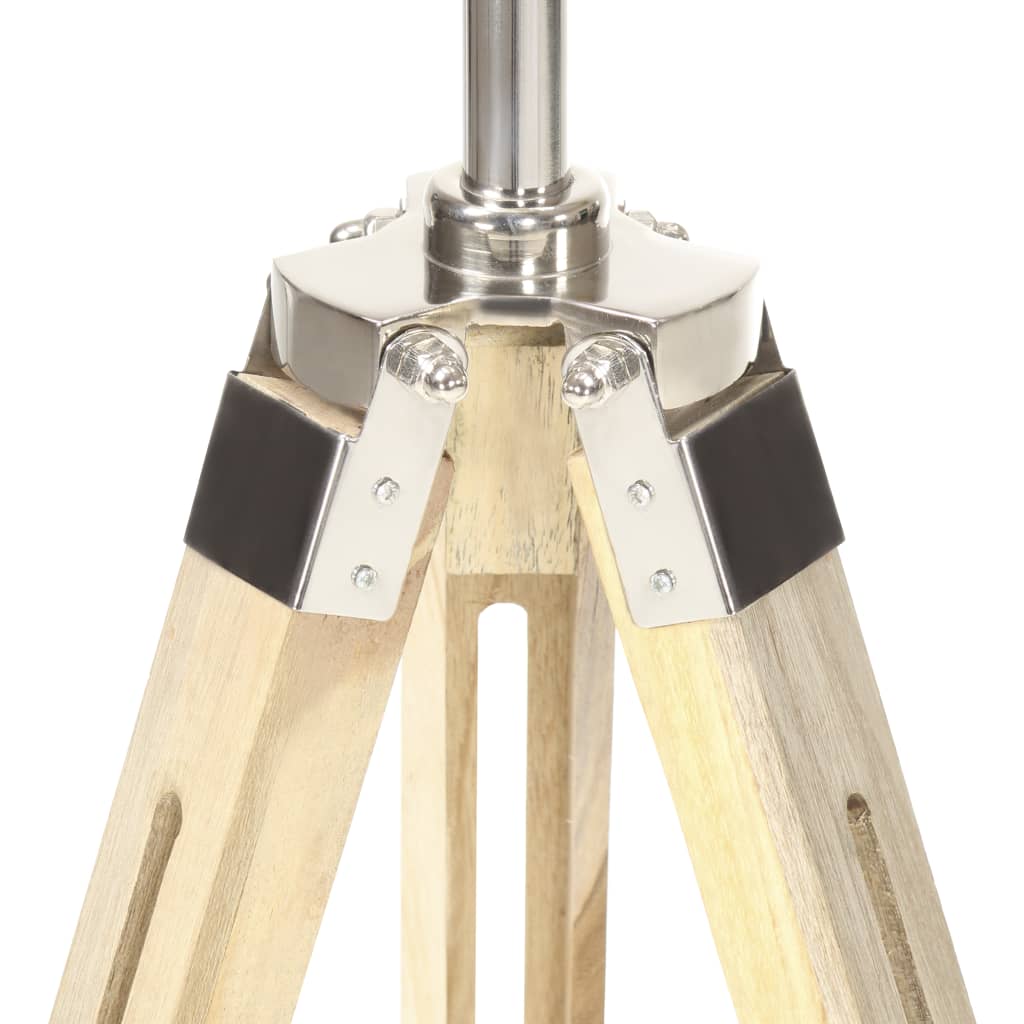 Arlume - Golvlampa massivt mangoträ 140 cm