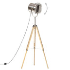 Arlume - Golvlampa massivt mangoträ 140 cm