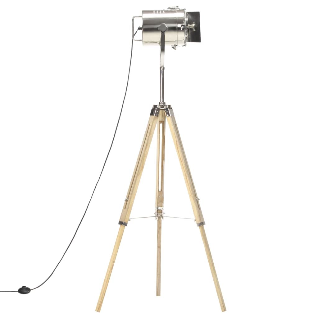 Arlume - Golvlampa massivt mangoträ 140 cm