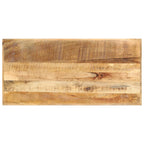 Barbord 120x58x107 cm grovt mangoträ
