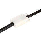 Merlux - Industriell vägglampa svart 90x25 cm E27