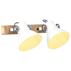 Vesilo - Industriell vägglampa vit 45x25 cm E27