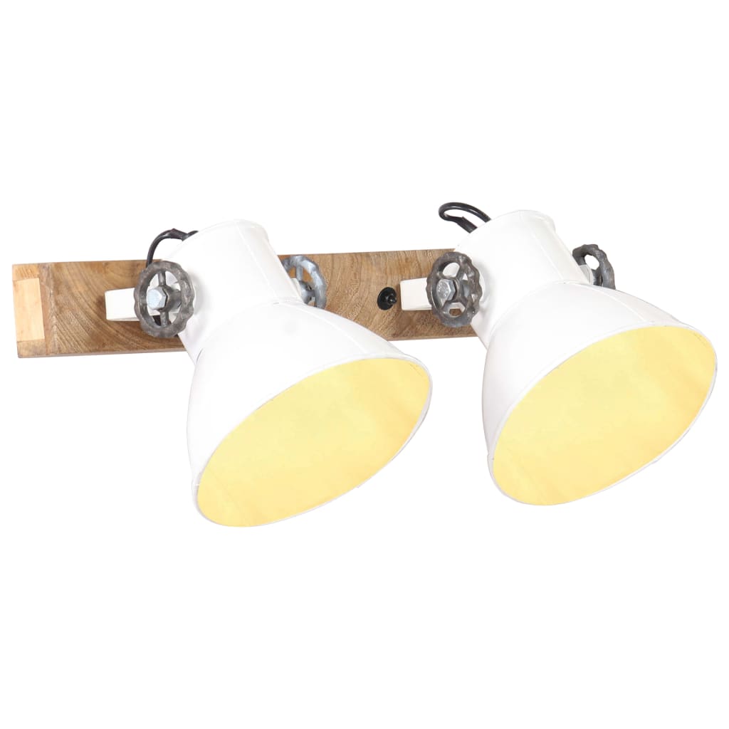 Vesilo - Industriell vägglampa vit 45x25 cm E27