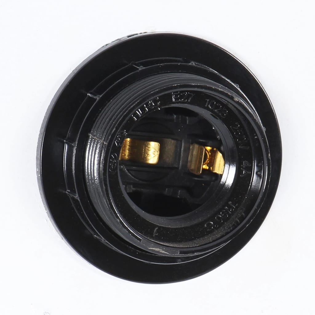 Parluma - Hänglampa industriell 25 W vit rund 40 cm E27