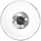 Lumaren - Skrivbordslampa industriell svart rund 58x18x90 cm E27