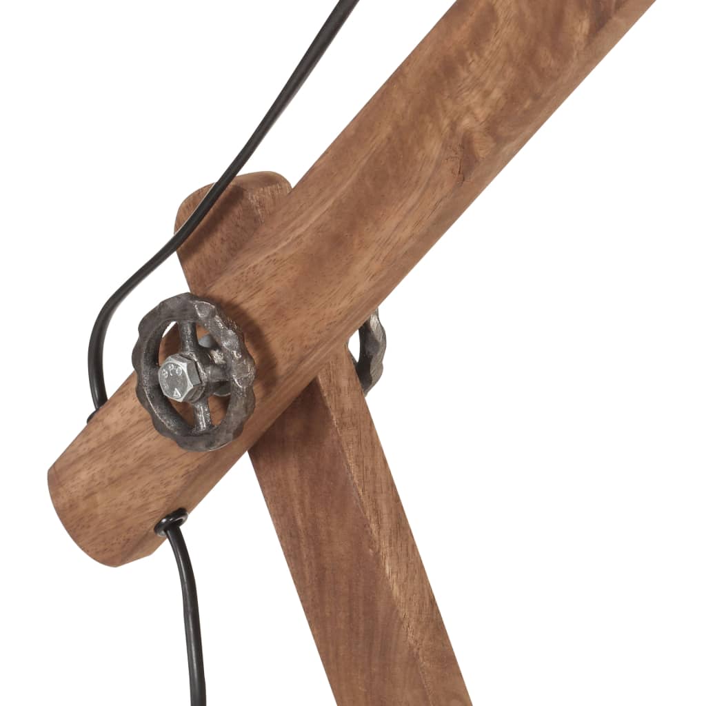 Lumaren - Skrivbordslampa industriell svart rund 58x18x90 cm E27