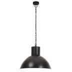 Forlina - Hänglampa industriell 25 W svart rund 48 cm E27