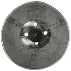 Naleon - Vägglampa industriell stil silver rund E27