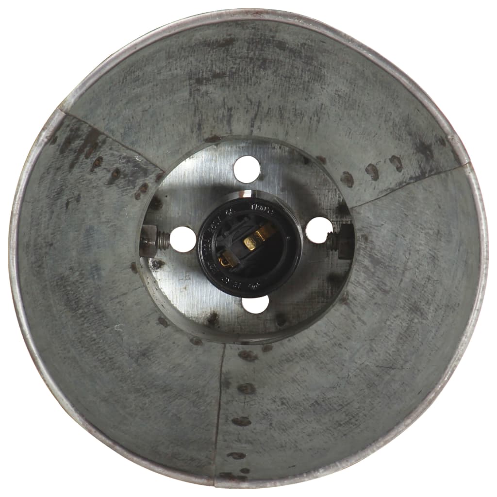 Naleon - Vägglampa industriell stil silver rund E27