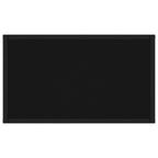 Avlastningsbord svart 60x35x75 cm härdat glas