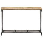 Avlastningsbord 110x35x75 cm massivt mangoträ