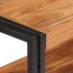 Avlastningsbord 150x30x75 cm massivt akaciaträ