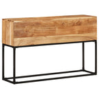 Avlastningsbord 120x30x75 cm massivt akaciaträ