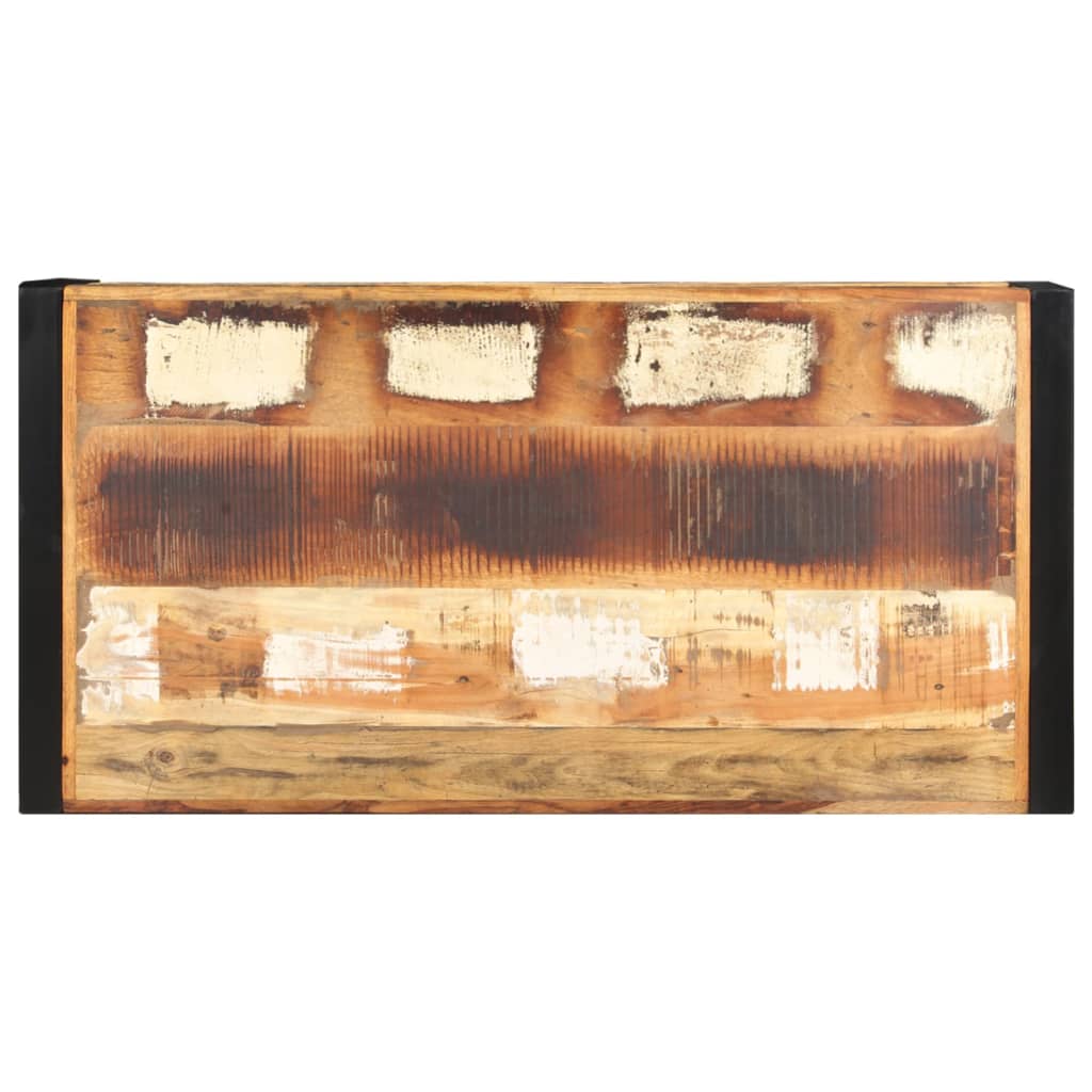 Silvano - Soffbord 120x60x40 cm massivt återvunnet trä