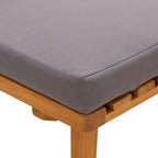 Alveno - Trädgårdsbänk 200x65 cm massivt akaciaträ