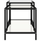 Tenvalo - Tebord 2 st härdat glas genomskinlig