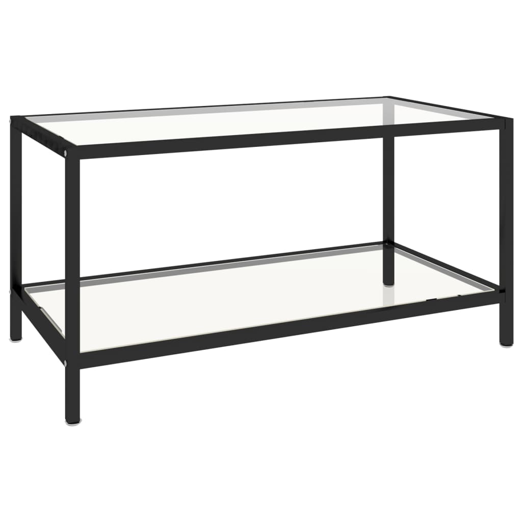 Tenvalo - Tebord 2 st härdat glas genomskinlig