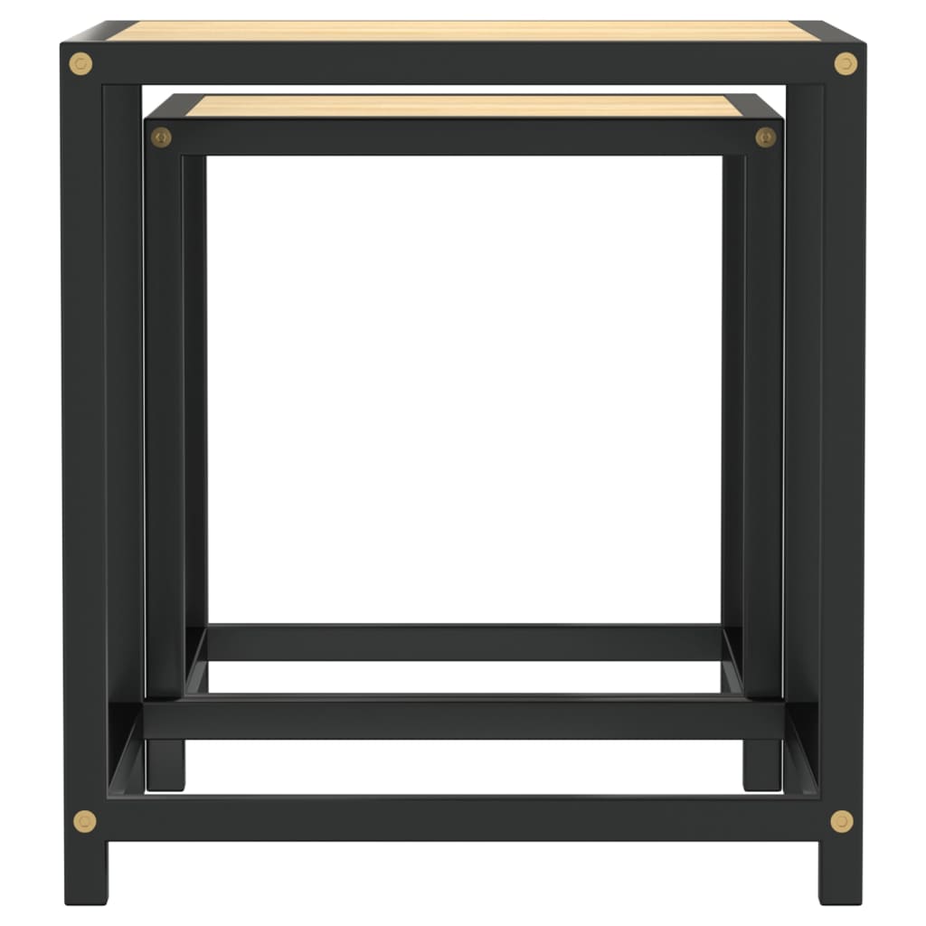 Zolentra - Tebord 2 st MDF sonoma-ek