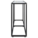 Torlevo - Konsolbord transparent 140x35x75,5 cm härdat glas