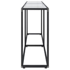 Haverno - Konsolbord transparent 180x35x75,5 cm härdat glas