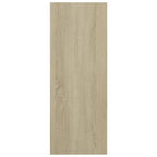 Avlastningsbord sonoma ek 105x30x80 cm konstruerat trä