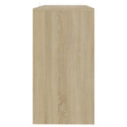 Avlastningsbord sonoma ek 89x41x76,5 cm konstruerat trä