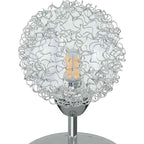 Javrila - Taklampa med lampskärmar i tråd för 5 G9 LED-lampor