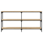 Avlastningsbord sonoma ek 150x29x75 cm konstruerat trä