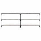 Avlastningsbord grå sonoma 200x29x75 cm konstruerat trä