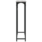 Avlastningsbord grå sonoma 75x19,5x75 cm konstruerat trä