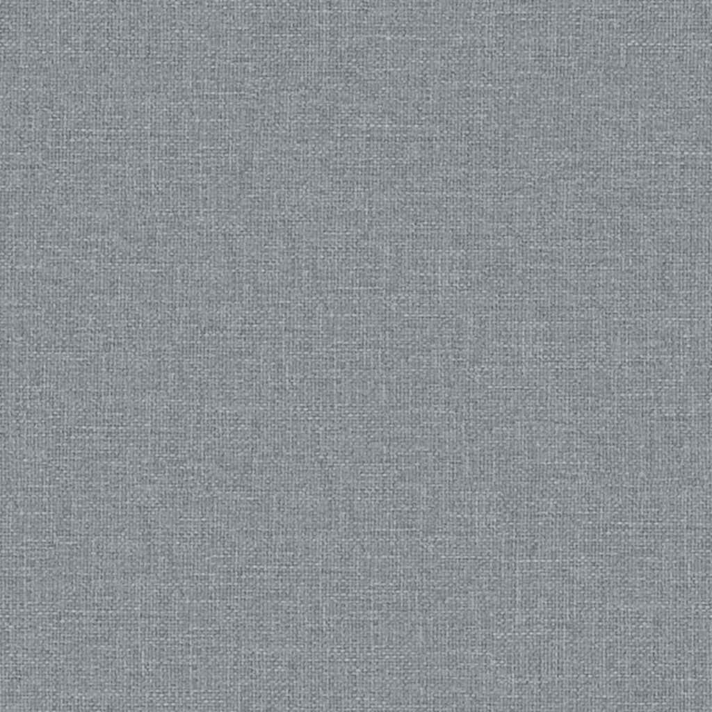 Bäddsoffa ljusgrå tyg