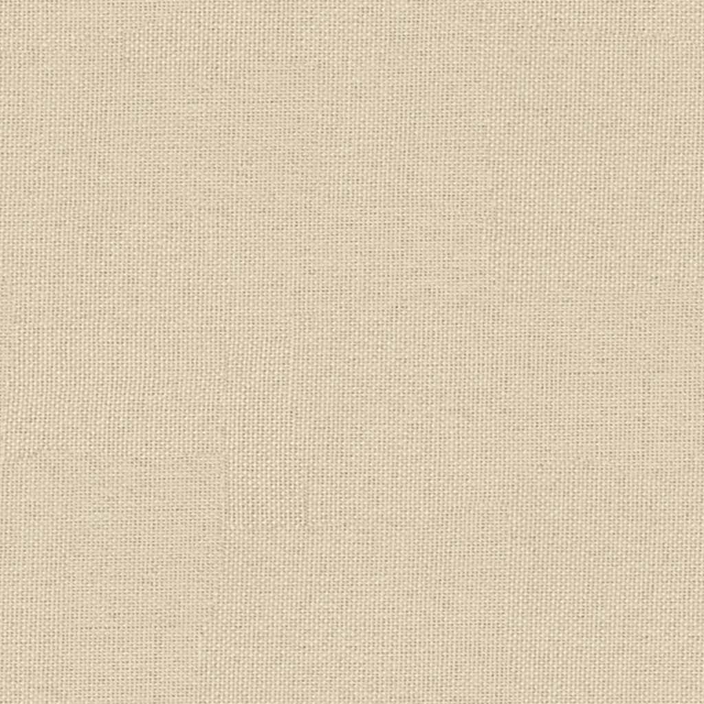 Bäddsoffa gräddvit tyg