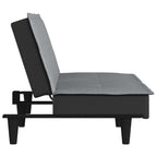 Bäddsoffa ljusgrå tyg