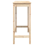 Barbord 100x50x110 cm massiv furu