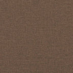 Feriano - 2-sits soffa med prydnadskuddar brun 140 cm tyg