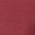 Javerno - 2-sits soffa med prydnadskuddar vinröd 140 cm konstläder