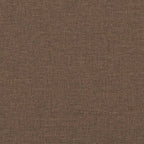 3-sitssoffa med fotpall Brun 180 cm tyg