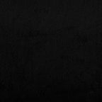 3-sitssoffa med fotpall svart 180 cm mikrofibertyg