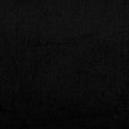 Marvello - Soffgrupp med kuddar 4 delar svart mikrofibertyg